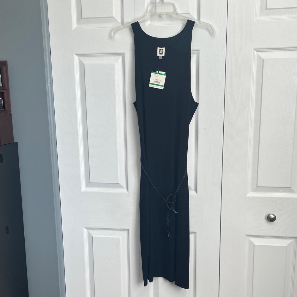 Anne Klein Black Midi Dress
